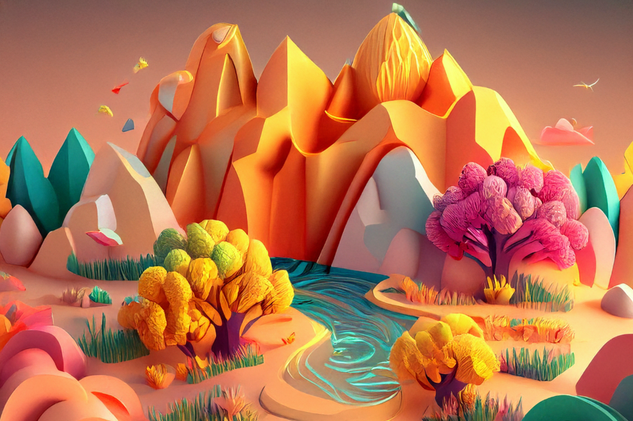 3D nature park
